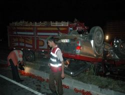 İnegöl'deki Trafik Kazasında Ağır Yaralanan 2 Kişi Kurtarılamadı