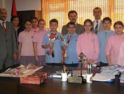 Özel Ufuk Koleji Öğrencileri Emniyet'i Ziyaret Etti