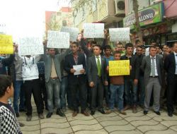 Silopi’de İşten Çıkartılan Hizmetliler Eylem Yaptı