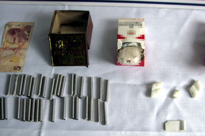 Bodrumda mühimmat bulundu!