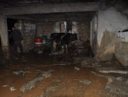 GAZİANTEP'TE SU BENDİ PATLADI