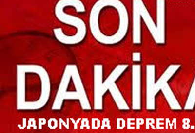 Japonya'da Yine Deprem