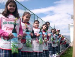 Özel Reyhan Koleji Öğrencilerini, 'Gonca Ormanı' Heyecanı Sardı