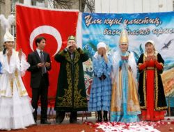Kazakistan’daki Süleyman Demirel Üniversitesi’nde Nevruz Coşkusu