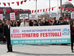 Uluslararası 6. Liselerarası Tiyatro Festivali Başladı