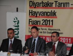 3. Ortadoğu Tarım Ve Hayvancılık Fuarı Yarın Diyarbakır'da Başlıyor