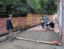 Alaplı Belediyesi’nin Okullardaki Çevre Düzenleme Çalışmaları Sürüyor