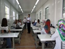 Isparta'da Gezici Tekstil Kurslarına 100 Kişi Müracaat Etti