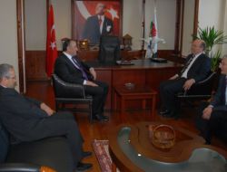 Dışişleri Heyeti Vali Hacımüftüoğlu'nu Ziyaret Etti
