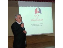 Lise Öğrencilerine Sigaranın Zararları Anlatıldı