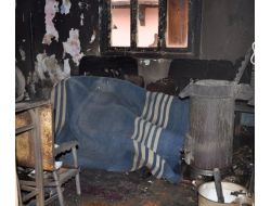 Evinde Çıkan Yangından Kurtulamadı