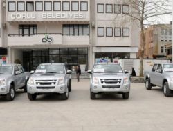 Çorlu Belediyesi, 4 Adet Yeni Pikap Satın Aldı