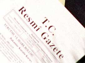 ATAMA KARARLARI RESMİ GAZETE’DE..