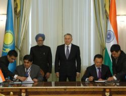 Kazakistan Ve Hindistan Petrol Ve Uranyum Sahasında İşbirliği Yapacak