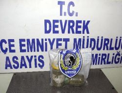 Devrek'te Bir Kişi 550 Gram Esrarla Yakalandı!