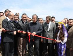 Şahin Baba Ocağında Açılışlara Katıldı