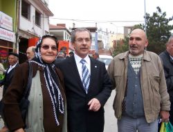 ABDÜLLATİF ŞENER, ŞARKIŞLA'DAN OY İSTEDİ