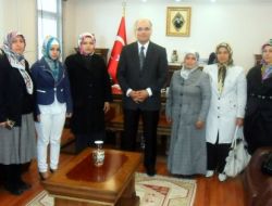 Ak Parti Çumra Kadın Kolları Üyelerinden Kaymakam Akça'ya Ziyaret