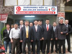 Saruhanlı Protokolü, Saruhan-der'i Ziyaret Etti