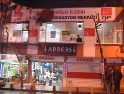 Chp Seçim Bürosuna Molotof Kokteylli Saldırı
