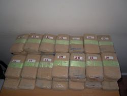 Doğubayazıt'ta 21 Kilo Eroin Ele Geçirildi