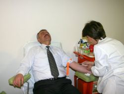 Istranca Derneği'nden Muhtarlara Ücretsiz Kan Testi