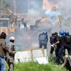 Diyarbakırdaki Gösterilerde Bir İlk