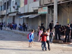 Nusaybin'de İzinsiz Gösteriler Devam Ediyor..