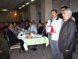 Sarıkaya Milli Eğitim Şube Müdürüne Veda Yemeği