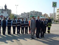 İtfaiyeciler Tören Sırasında Gelen Yangın İhbarına Gitti
