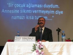 Prof. Mehmet Emin Ay: Peygamberimiz Çocukları Çok Severdi
