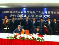 Uygur Bölgesinde Serbest Ticaret Bölgesi