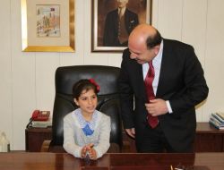 Polatlı’da Makamlara Minik Öğrenciler Oturdu