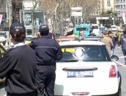 TAKSİM’DE ŞÜPHELİ ÇANTA PANİĞİ