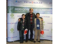 Inepo'da Aydınlık İlköğretim Okulu Bronz Madalya Kazandı