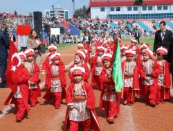 23 Nisan Törenlerinde Minik Mehteranlar Yoğun İlgi Gördü