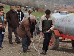 Meyve Üreticiliğine Soyunan Köylüler 400 Bin Fidanı Sulamak İçin Destek Bekliyor