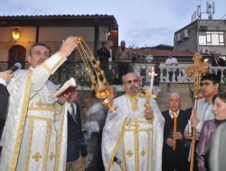 Antakya Ortodoks Kilisesi'nde Paskalya Ayini Düzenlendi
