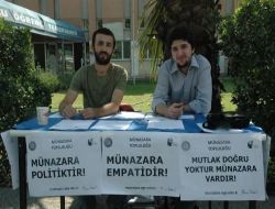 Egeli Öğrenciler Münazaraya Çağırıyor