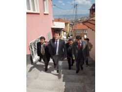 Başkan Dündar, Bursa'nın Dar Sokaklı Mahallesini Gezdi