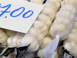 Sarımsak Fiyatı Kırmızı Etle Yarışıyor..