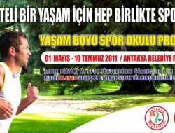 Antakyalılar Parkta Uzmanlar Gözetiminde Spor Yapacak