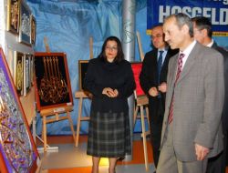 Komek'in Açtığı Filografi Sergisi Yoğun İlgi Görüyor