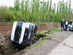 Iğdır’da Trafik Kazası:1 Yaralı