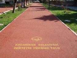Yürüyüş Yapan Kayserililere Sentetik Yol