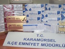 El Arabasından 810 Paket Kaçak Sigara Çıktı