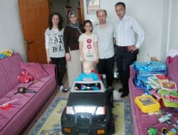 Nevşehirli Minik Cevat Dileğine Kavuştu