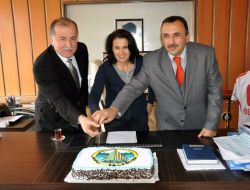 Meslek Lisesi’nden Belediye “pastalı” Teşekkür