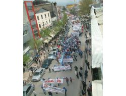 İşçi Bayramı Düzce’de Coşkuyla Kutlandı