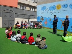 Nilüfer Çocuk Yuvası Öğrencileri Polislik Mesleğini Tanıdı